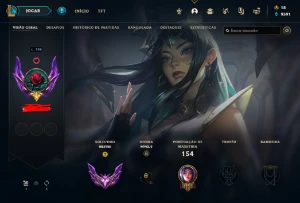 conta mestre 1 lp - 60% winrate - League of Legends LOL