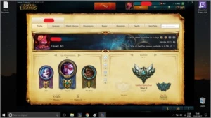 Conta Ouro V - League of Legends LOL