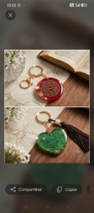 Chaveiro motivação - Artesanato e Personalizados