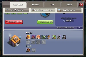 SUPER DESCONTO 13 5 Estrelas Liga Titã 1 mais de 6200 gemas - Clash of Clans