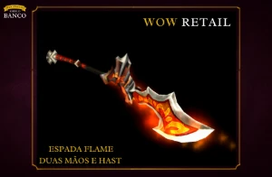 World of Warcraft - Skin de Arma Espada Duas Mãos e Hast - Blizzard
