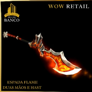 World of Warcraft - Skin de Arma Espada Duas Mãos e Hast