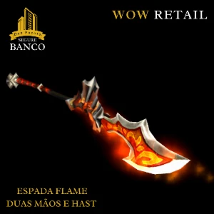 World of Warcraft - Skin de Arma Espada Duas Mãos e Hast - Blizzard