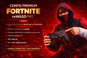 🔥 Config Premium Fortnite | Rewasd Pro (Controle) 🔥