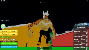 Conta Blox Fruits Lvl Maximo 23 Frutas, Leopard Maestria 387 - Roblox