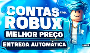 Conta com 1200 Robux - Roblox