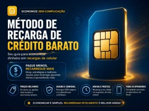 💥MÉTODO: Recarga de Créditos Barato de Operadoras - Outros