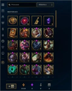 Conta RARA League of Legends LOL