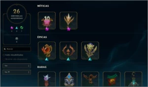 Conta RARA League of Legends LOL
