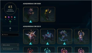 Conta RARA League of Legends LOL