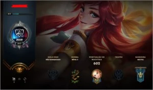 Conta RARA League of Legends LOL