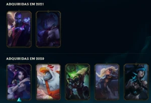 Conta LOL - Level 166 - 30 skins - League of Legends