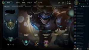 conta de lol platina 4 - League of Legends