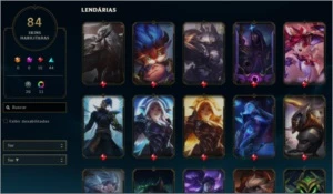 ACC UNRANKED VÁRIAS SKINS - League of Legends LOL