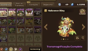 Conta Mid Game contendo time speed. Contendo L/D Heitert - Summoners War