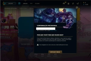 Conta bronze 2 com 26 Champs e 6 Skins ( 1 Ultimate ) - League of Legends LOL