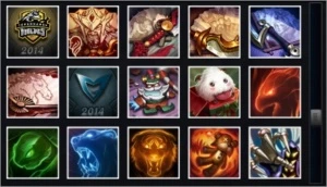 Conta LOL Diamante 5 / Todos os Champs + 170 Skins - League of Legends