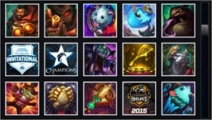 Conta LOL Diamante 5 / Todos os Champs + 170 Skins - League of Legends