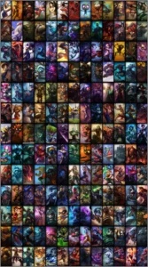 Conta LOL Diamante 5 / Todos os Champs + 170 Skins - League of Legends