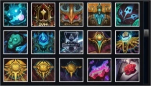 Conta LOL Diamante 5 / Todos os Champs + 170 Skins - League of Legends