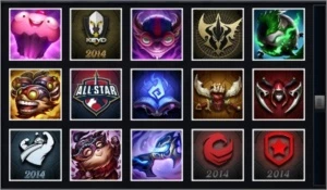 Conta LOL Diamante 5 / Todos os Champs + 170 Skins - League of Legends