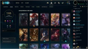 Vendo Conta Ouro 4 Main JG com Jarvan Hextec - League of Legends LOL