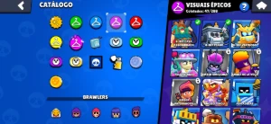 Vendo conta de braw star barata. - Brawl Stars