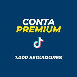 Conta Premium Tiktok Com 1000 Seguidores - Redes Sociais