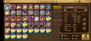 Conta summoner Wars End Game - Summoners War