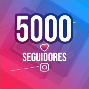 PROMOÇÃO - 5 MIL SEGUIDORES INSTAGRAM - COM REPOSIÇÃO - Redes Sociais