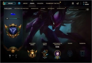 Conta lol Ouro 2 completa - League of Legends