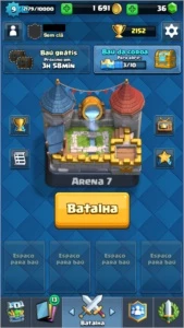 2 CONTA DE CLASH ROYALE COM LENDÁRIA!