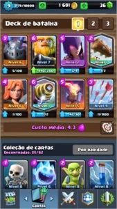 2 CONTA DE CLASH ROYALE COM LENDÁRIA!