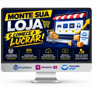 Script Loja Virtual Com 20 Produtos Digitais - MODELO NOVO! - Sites, Lojas e Sistemas Prontos Sites e Scripts