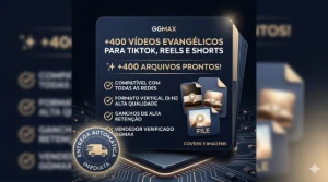 +400 Vídeos Evangélicos Para TikTok, Reels e Shorts - Redes Sociais