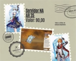 AYAKA + CHILDE + ORAÇÃO PERDIDA - GENSHIN IMPACT