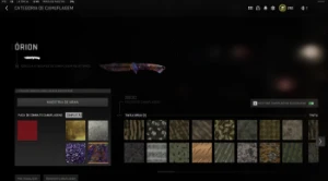 Conta Call of Duty MW2/Warzone 2 com camuflagem Orion COD