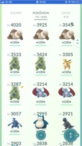 CONTA POKÉMON GO NÍVEL 38 TEAM MYSTIC