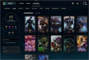 conta lol boa e em conta - League of Legends