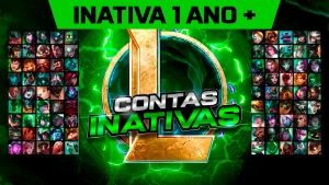 Contas Inativa 1 Ano + League of Legends - Entrega Imediata LOL