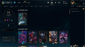 CONTA LOL COM 71 SKINS LEVEL 270 29K ESSENCIA - League of Legends: Wild Rift LOL WR