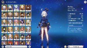 Conta Genshin AR60 27 Personagens T5 e 16 Armas T5 - 89 TIRO