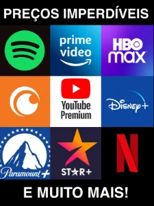 Telas streaming (promoção) - Assinaturas e Premium