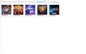CONTA LOL LVL 16 +6 CAMPEÕES + 2800 IP - League of Legends