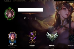 conta lol prata v - League of Legends