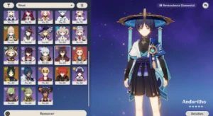 AR 57 Childe,Xiao,Yae,Zhongli,Andarilho+Prova de Kagura,jade - Genshin Impact