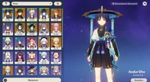 AR 57 Childe,Xiao,Yae,Zhongli,Andarilho+Prova de Kagura,jade - Genshin Impact
