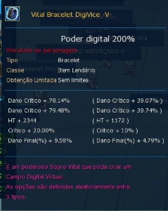 Conta La-Omega com X7SM bolado - Digimon Masters Online DMO