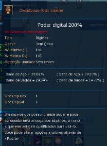 Conta La-Omega com X7SM bolado - Digimon Masters Online DMO