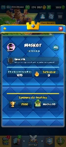 Conta de clash royale